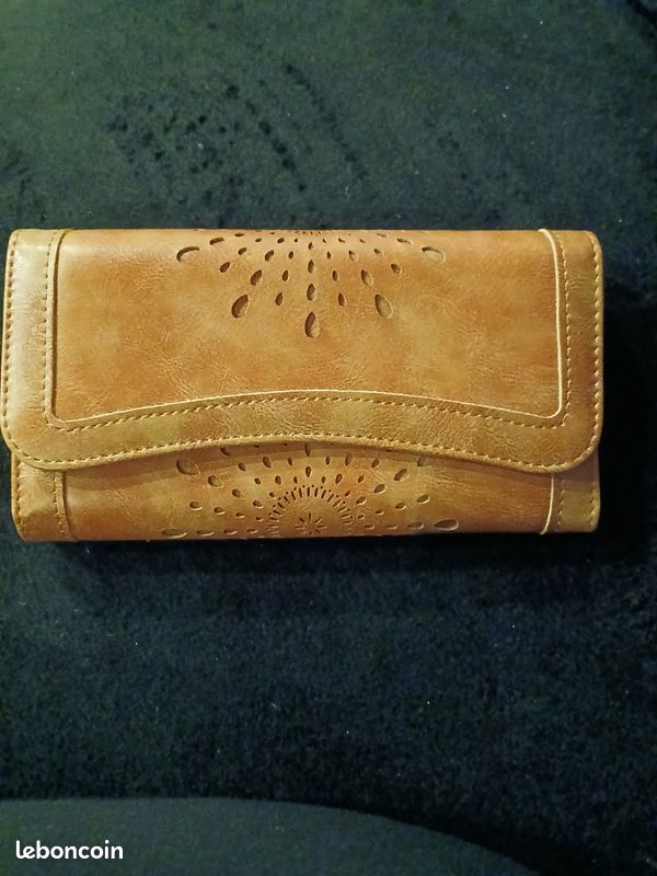 Portefeuille marron neuf (image 1)