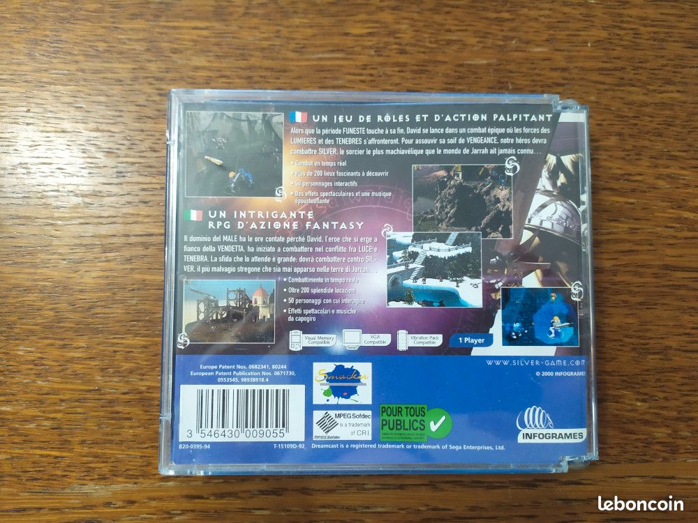 Silver Dreamcast complet (image 3)
