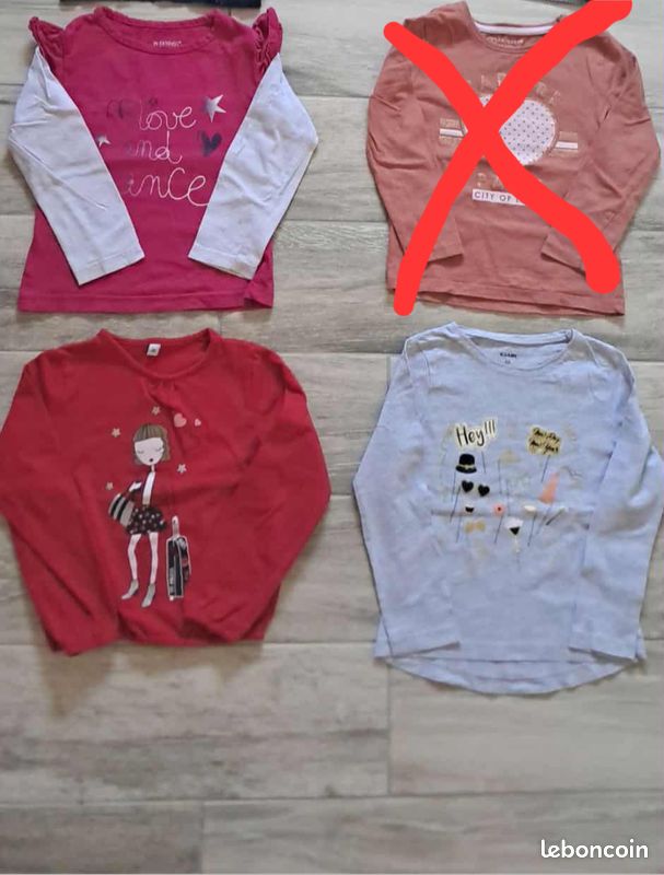 Lot de vêtements fille 4 ans (image 13)