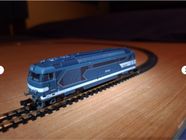 Minitrix 16707 voie N Locomotive diesel série BB 67400 de la SNCF, époque VI avec sonorisation