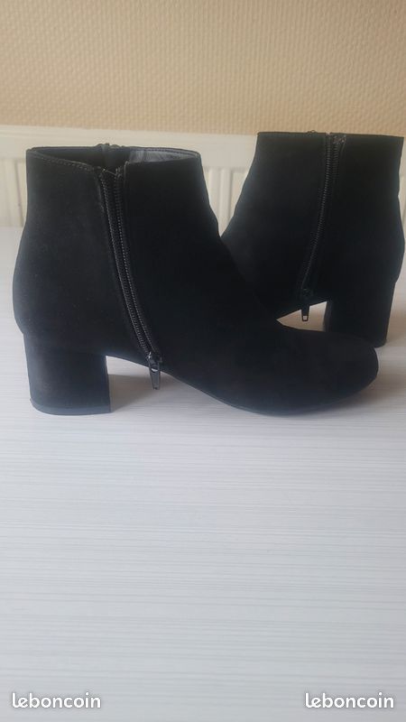 Bottines noires P: 38 (image 3)