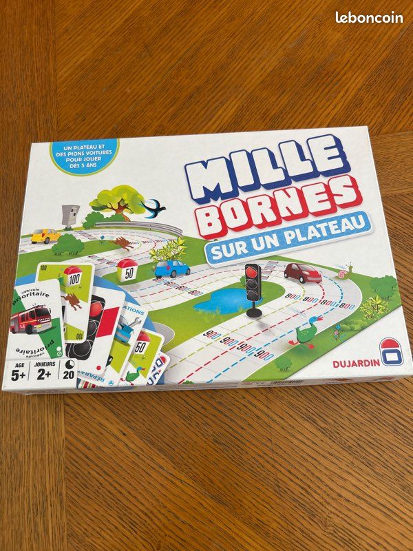 Jeu Mille Bornes sur plateau (image 1)
