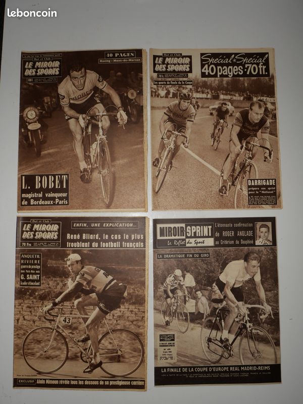 MIROIR des SPORTS 579 16.07.1956 TdF Etape 9-10 LAUREDI PONT de TONNAY