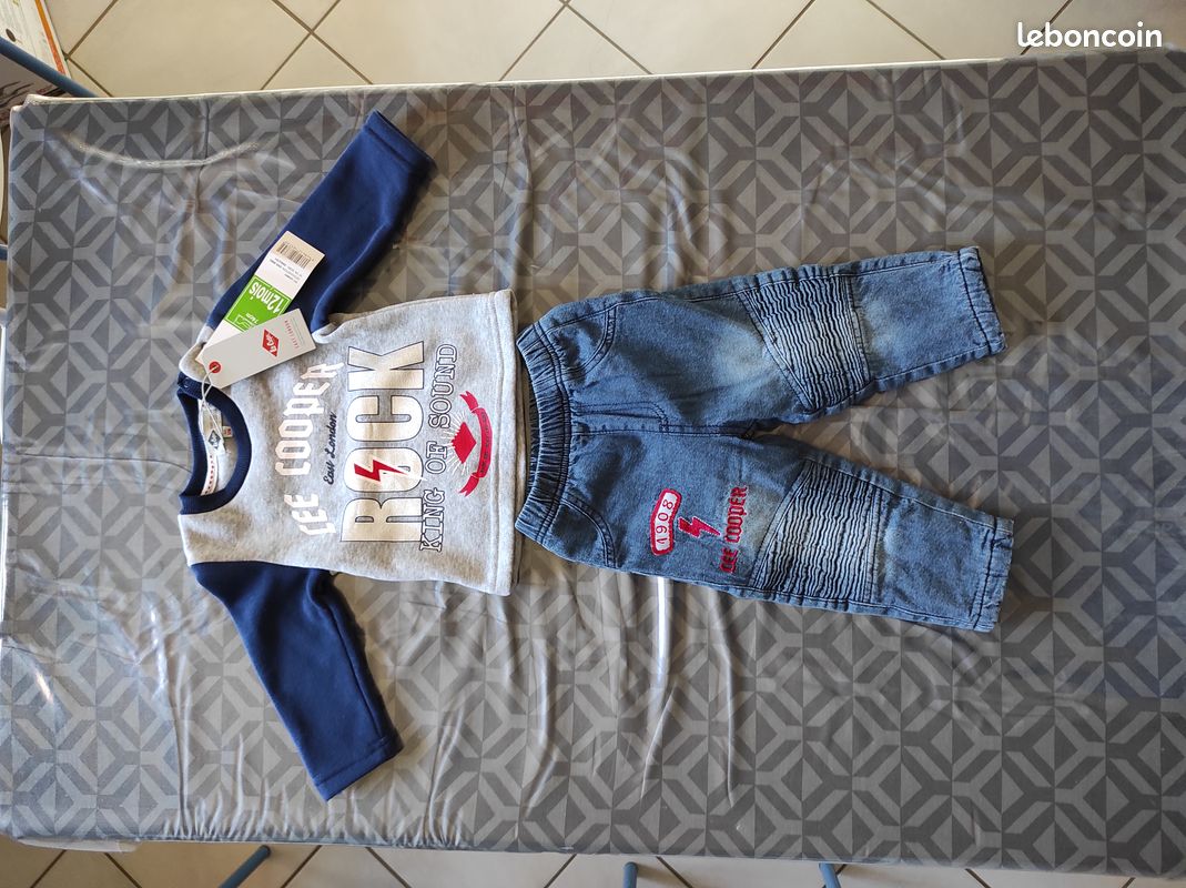 Ensemble hiver NEUF 12 mois Lee Cooper (image 1)