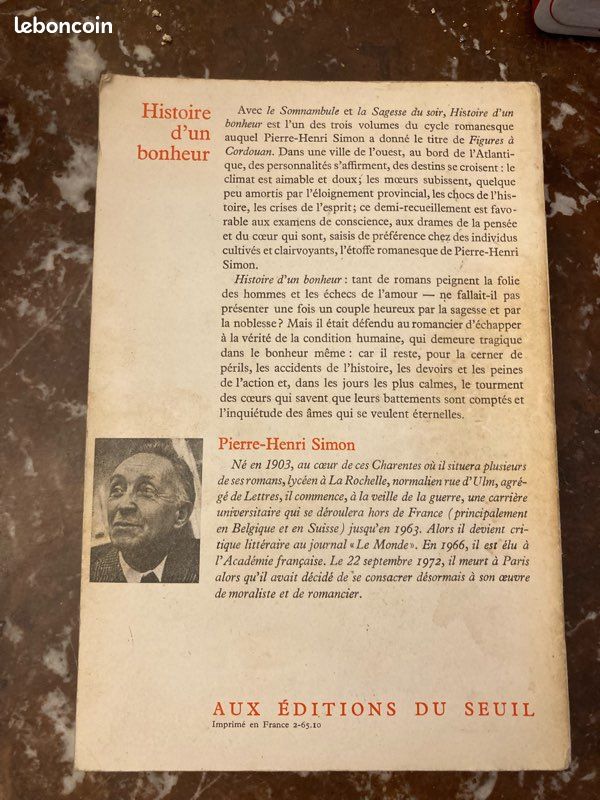 Pierre-Henri Simon - Histoire d’un bonheur (image 2)