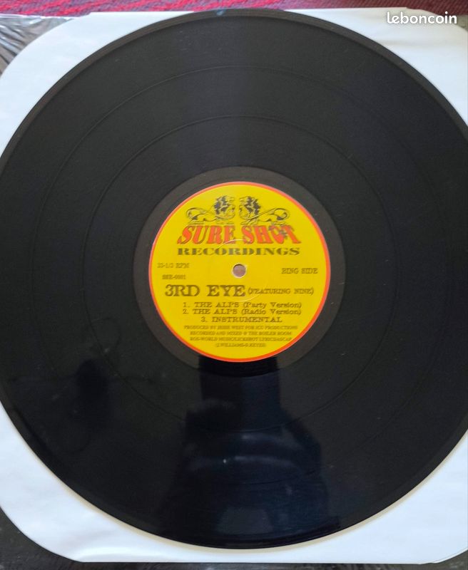 3rd Eye « Put Your Boots On » 1996 original vinyle (image 3)