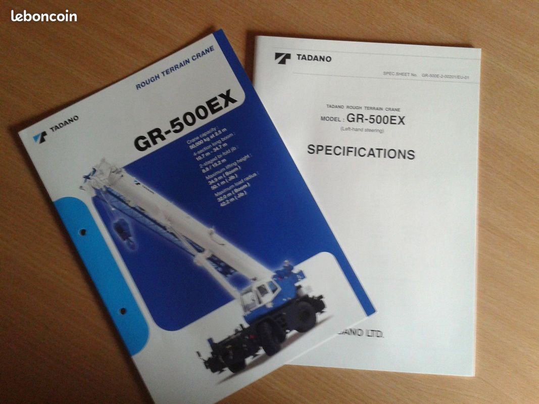 Grande grue - Mini camion moulé sous pression, modèle 1:87, grue, pompe