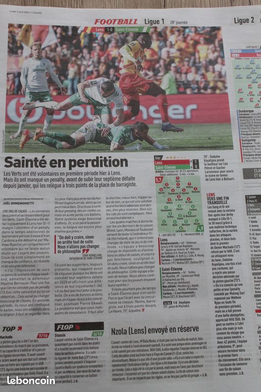 L’Equipe du 7/4/2025 - LA REPONSE - Tadej Pogacar - Tour des Flandres - OM - (image 10)