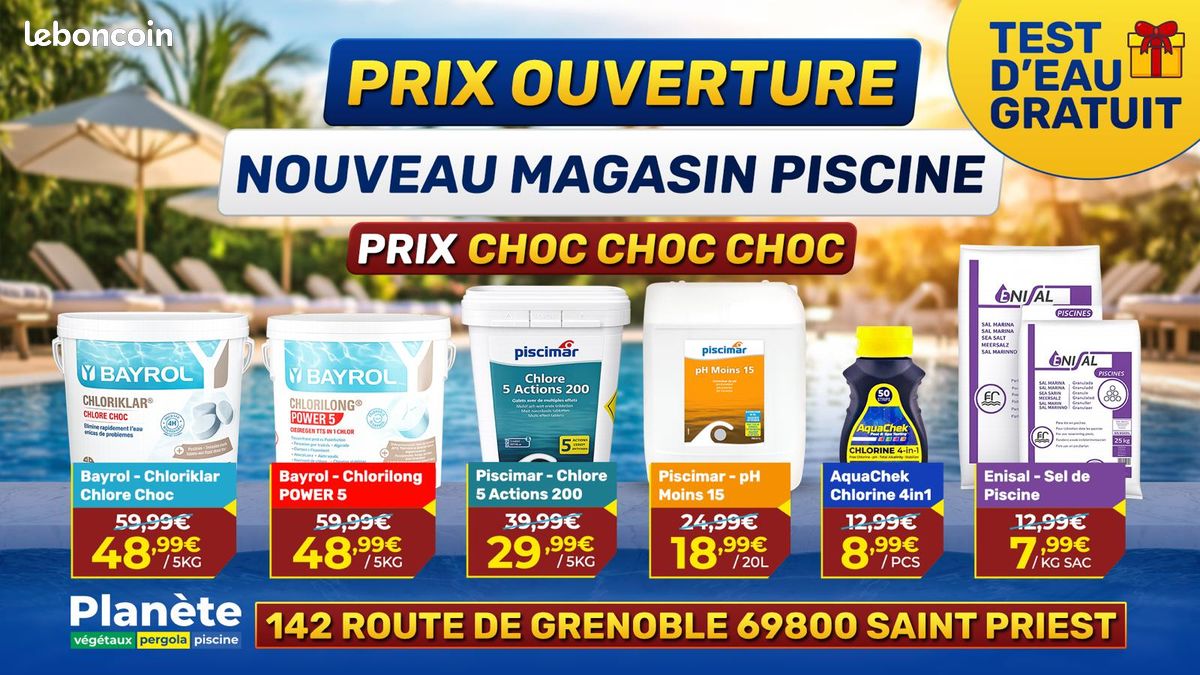 Sel De Piscine Prix Bas Piscimar Entretien 💰 (image 2)