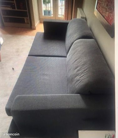 Canapé ligne roset gris anthracite (image 2)