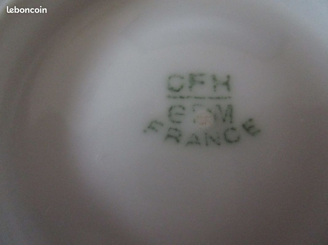 ASSIETTES ET PLAT ANCIENS porcelaine de LIMOGES CFH/GDM - 1880/1900- EUR 30,00 - FR