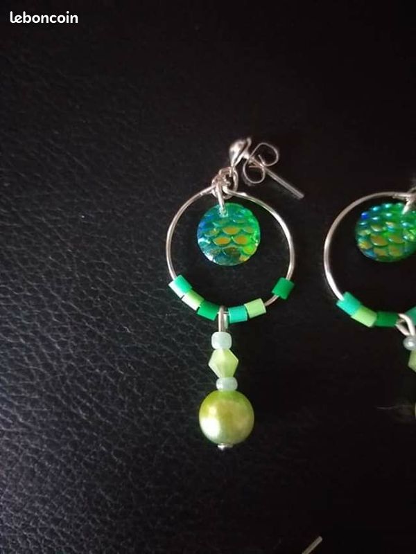 Boucle d'oreille siréne (image 2)