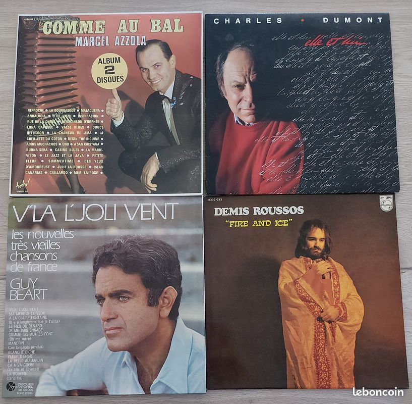 10 Disques vinyle 33 tours (image 1)