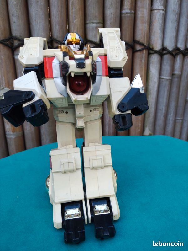 Robot bandai power ranger megazord tigre blanc (image 1)