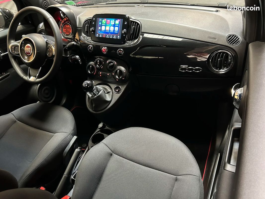 Fiat 500C Dolcevita 70 ch CARTE GRISE ETHANOL / 1ère main FR (image 13)