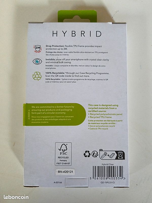 Coque transparente iPhone 15 plus (image 2)