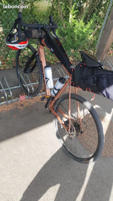 Trouvaille : Gravel Ridley Kanz A GRX 400/600 BRONZE L