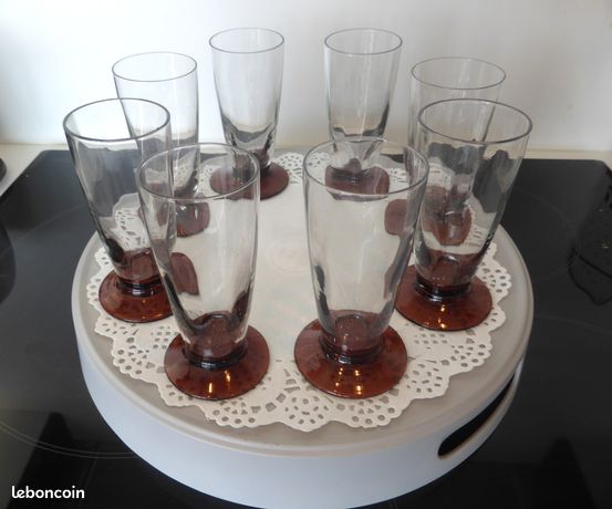 Coupe à Champagne Daum Modèle Nature En Cristal - Prix à La Pièce, Modèle 5