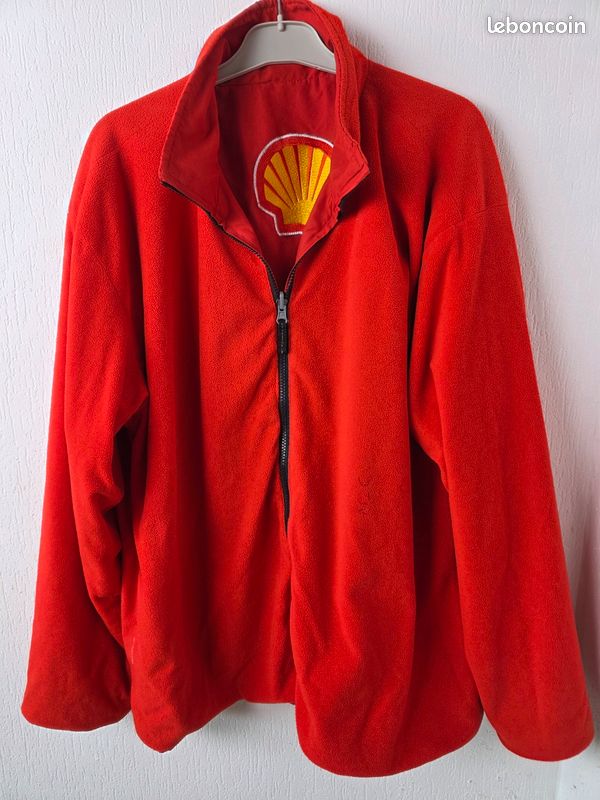 Veste crazy jacket réversible Ferrari Shell collector formule 1 vintage 90's taille XL/XXL (image 13)