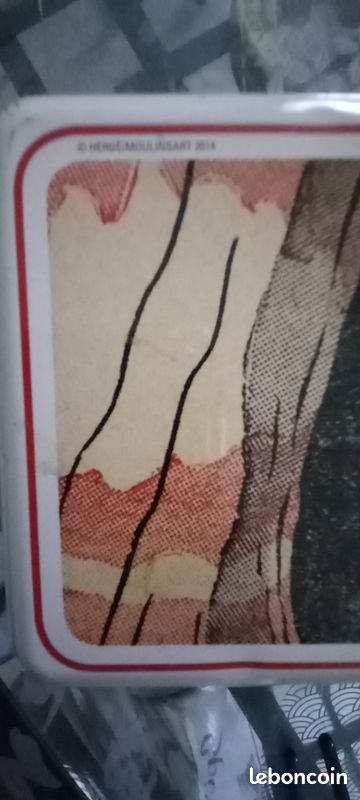 Boîte métal Tintin 23x10 avec couvercle Envoi ou Remise en mains (image 4)