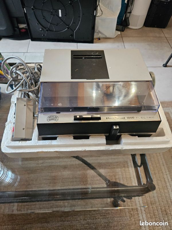 Projecteur De Diapositives Vintage Paximat 1810 Eletric, à Vérifier