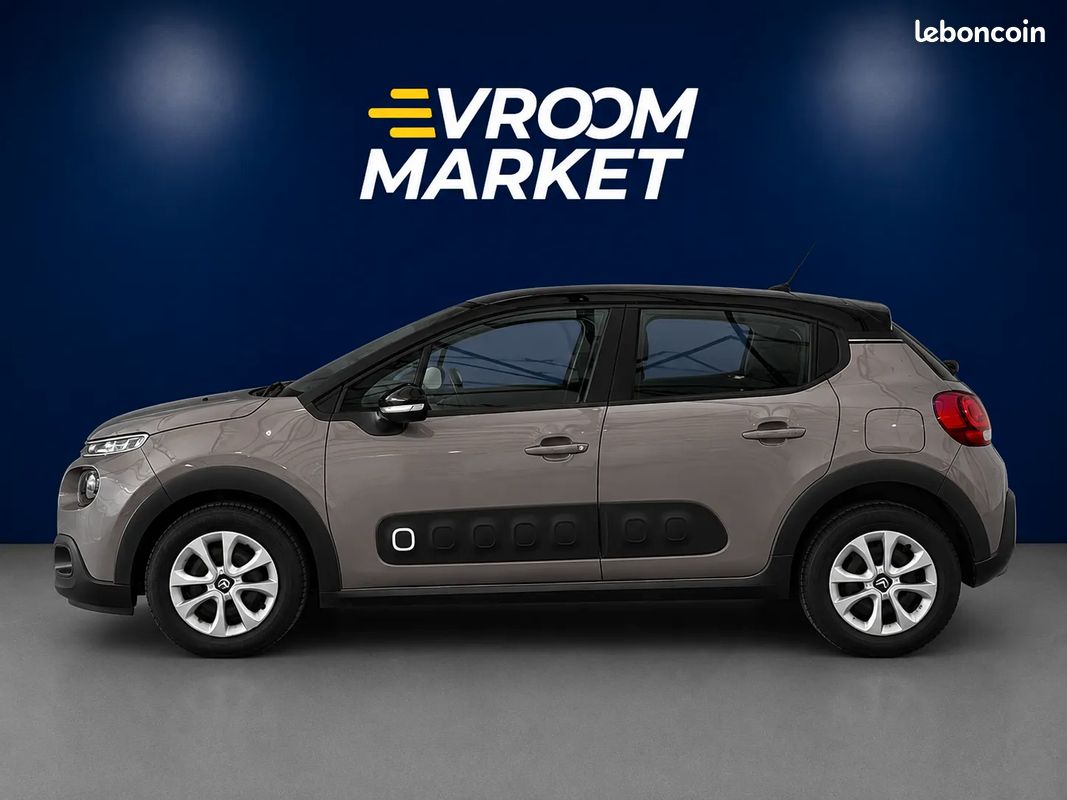 CITROEN C3 1.5 D 102ch FEEL - 2019 - Phares LED - Bluetooth - Climatisation - Régulateur de vitesse - GPS (image 3)
