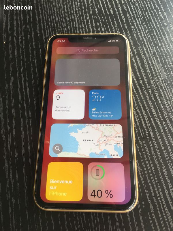IPhone XR 64go jaune (image 1)