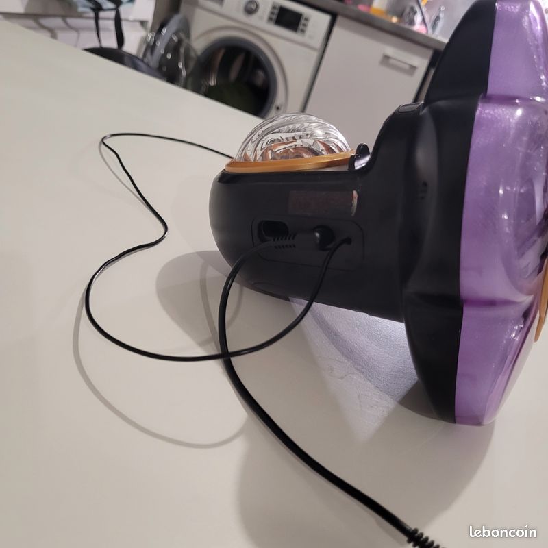 VTech KidiMagic Galaxy Light Violet - Radio Réveil 9 En 1 Avec Aurores Boréales, Projection Et Jeux (6-12 Ans)