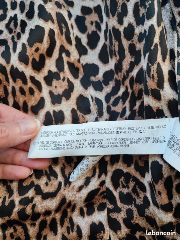 Veste en Cuir Zara (image 5)