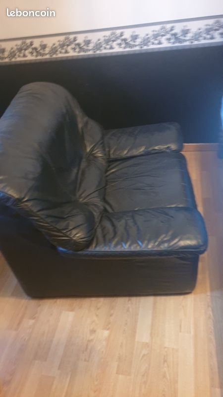 Fauteuil en cuir (image 3)