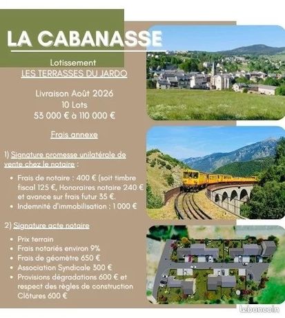 Terrain 170 m² La Cabanasse