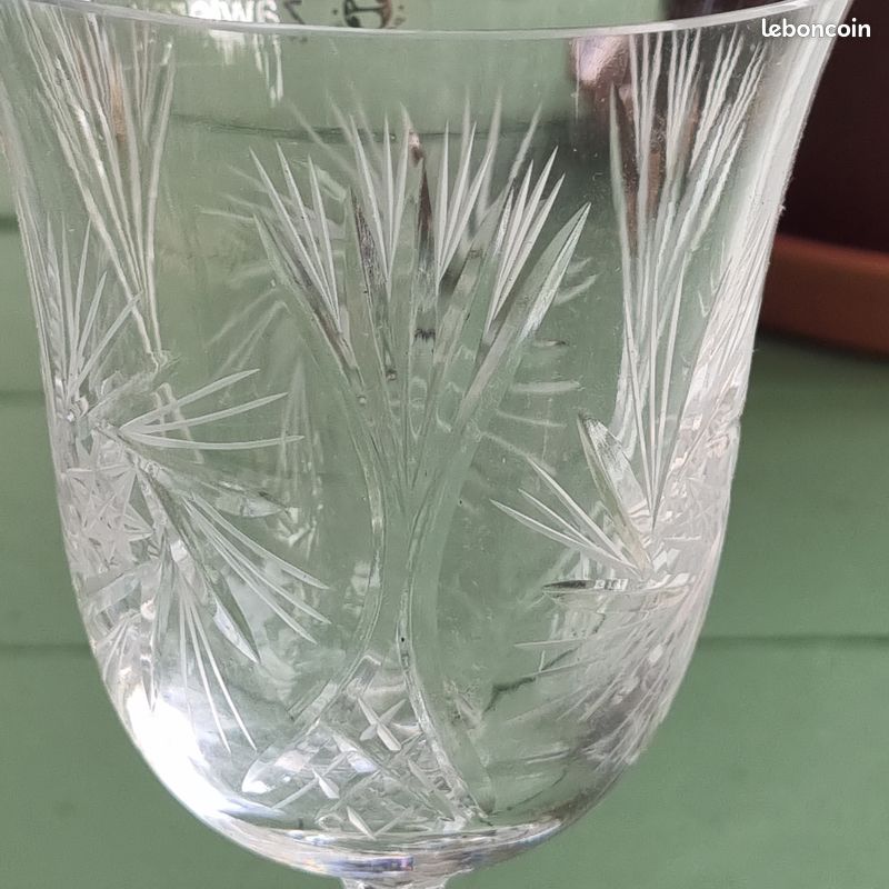 Verres à pieds cristal (image 8)