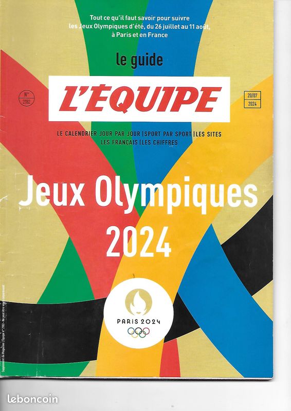 LE MAG L'EQUIPE (2024) Spécial photos Jeux Olympiques 2024, Mieke HAVIK