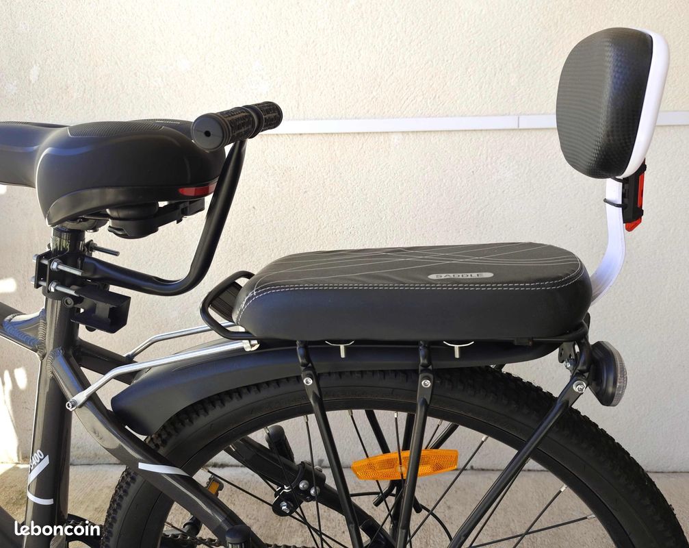 Siège Pour Vélo Enfant Avec Cale-pieds - Neuf