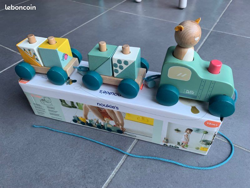 Petit Train en Bois - Noukie's PLAY GROW (image 3)