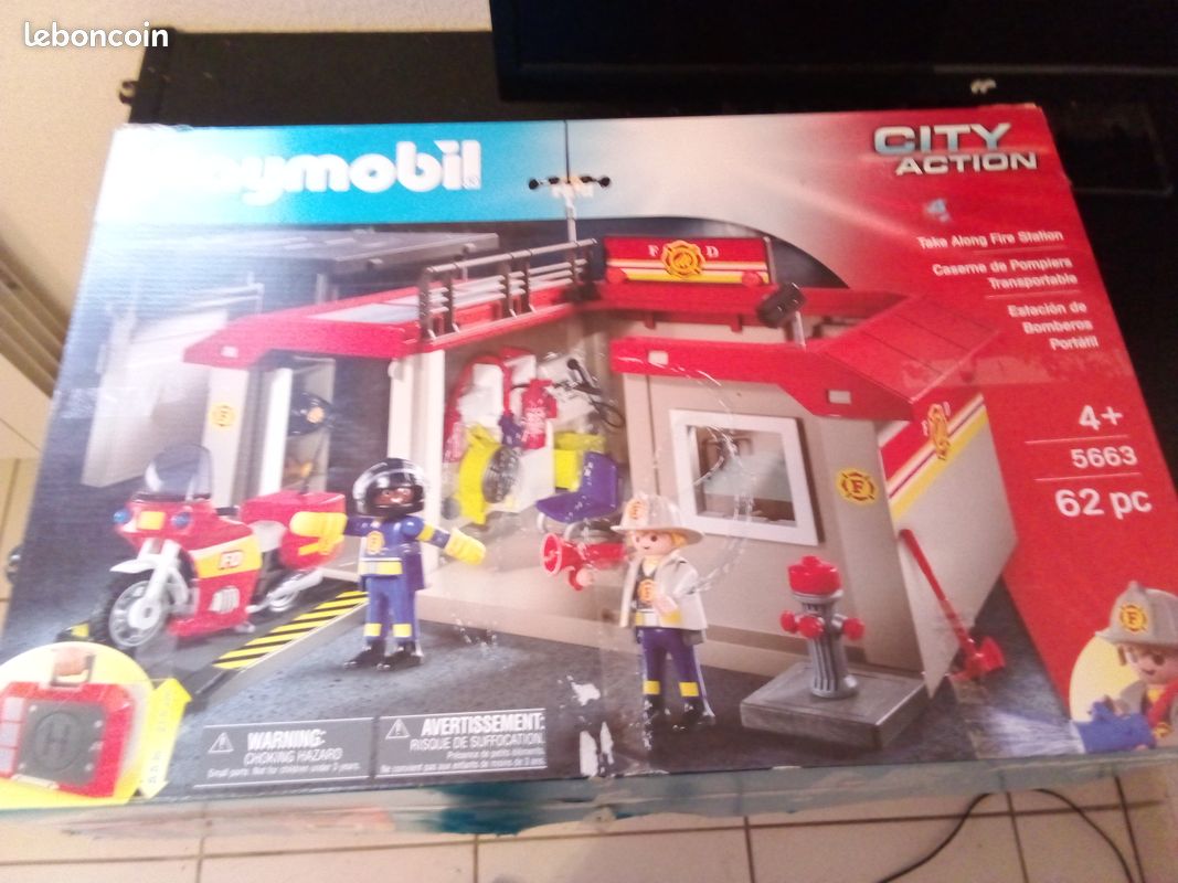 Playmobil 5663 Estacion De Bomberos Playmobil Lots Playmobil
