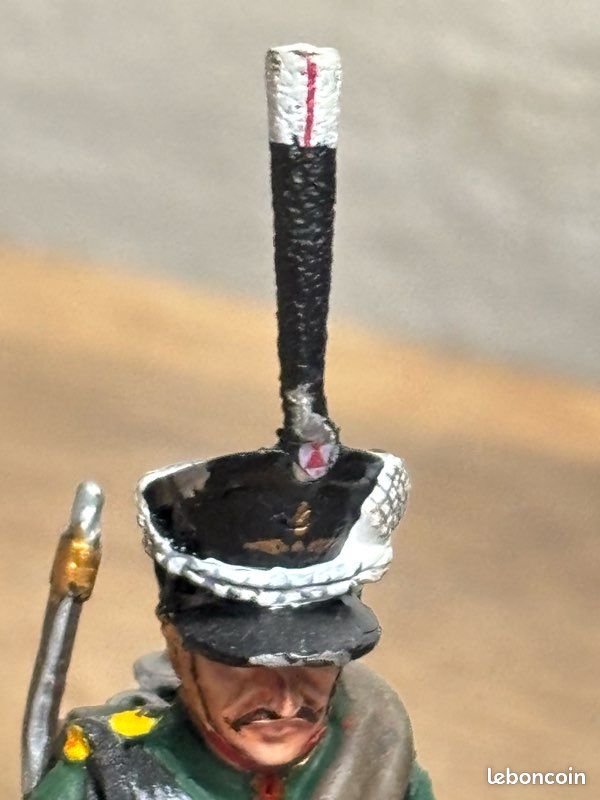 Figurine Del Prado - Officier Cosaque Des Gardes Du Corps Russie 1812, 1er Empire