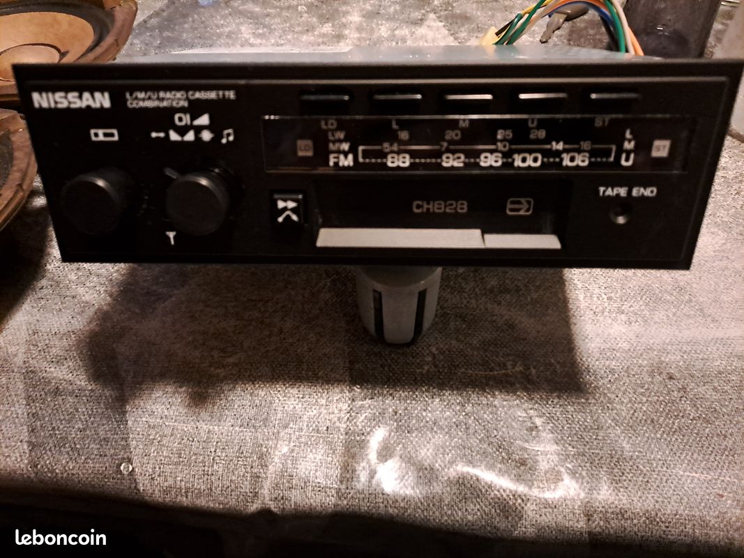 Vends poste + 2 baff nissan micra k10 (image 1)