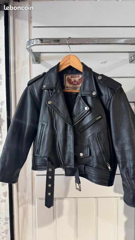 Veste en cuir veritable (image 1)