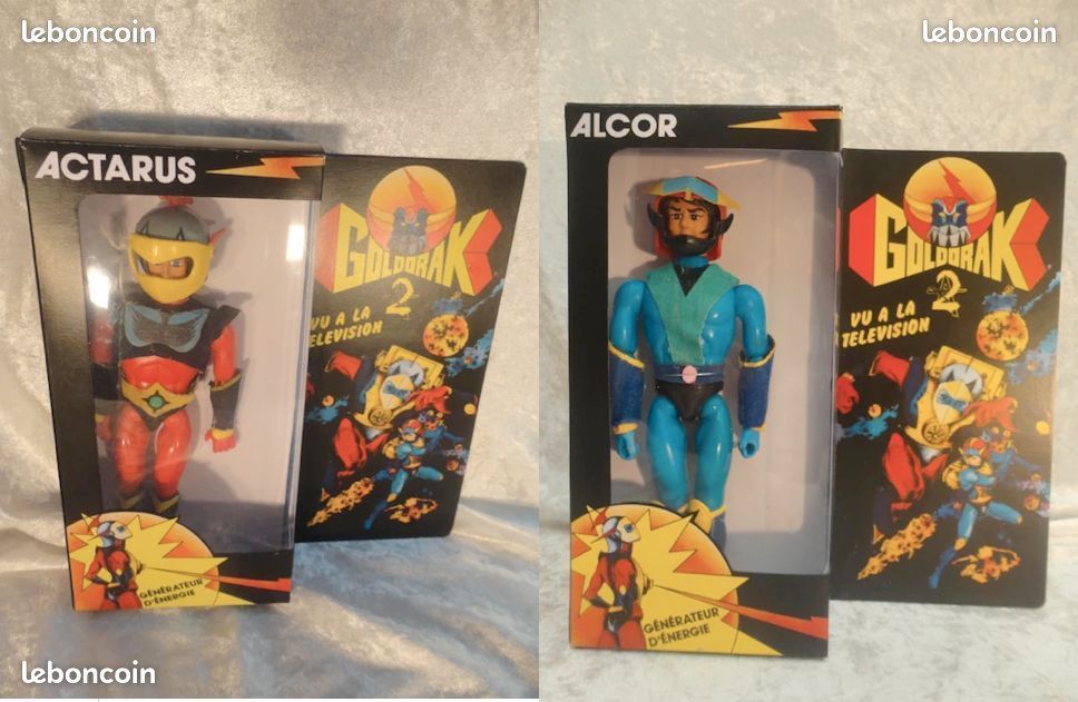 GOLDORAK - CEJI Arbois - Actarus & Alcor (Duke Fleed & Koji Kabuto) - Figurines EUR 3.600,00 - FR
