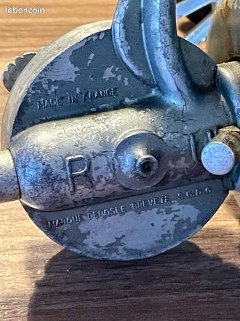 Ancien Moulinet De Pêche RU SPORT - Modèle Mer - Vintage