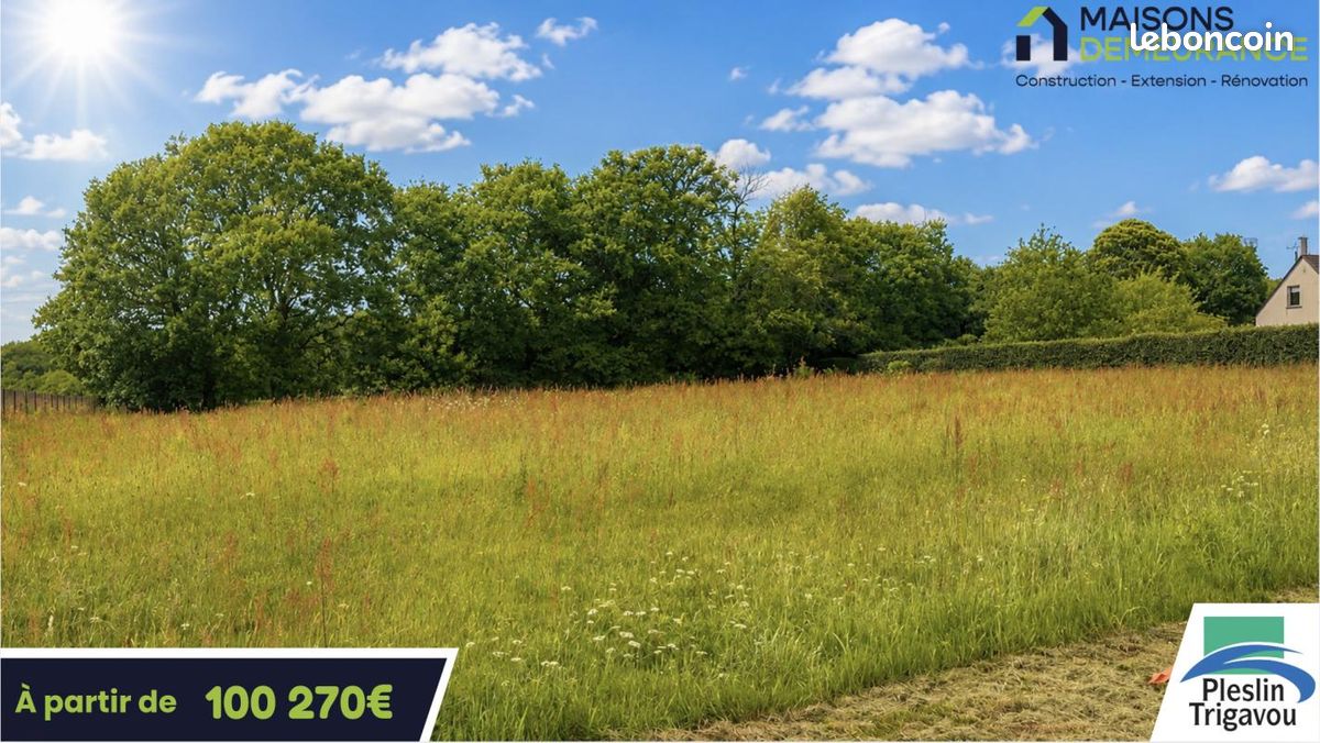 Terrain 739 m² Pleslin · à Pleslin-Trigavou · 136 715 €
