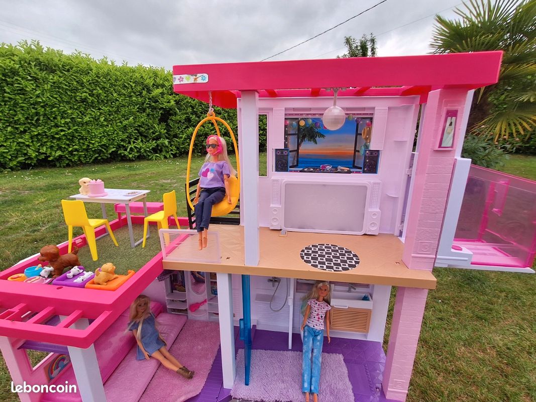 Maison VidÃ©o De Barbie En Jouet Barbie Pets Coffret Maison De