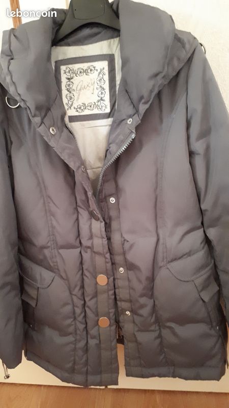Doudoune chaude mi longue guxy (image 1)