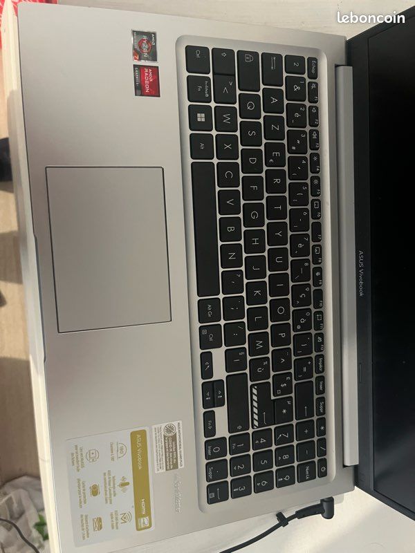 Asus VivoBook I7-1065G7 – 14 Pouces, 16 Go RAM, 512 Go SSD, Windows 11, Argent