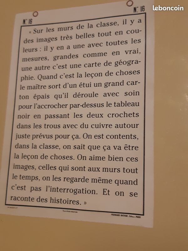 Sur les murs de la classe (image 2)