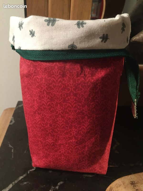 Trousse pochette porte-stylo debout (image 2)