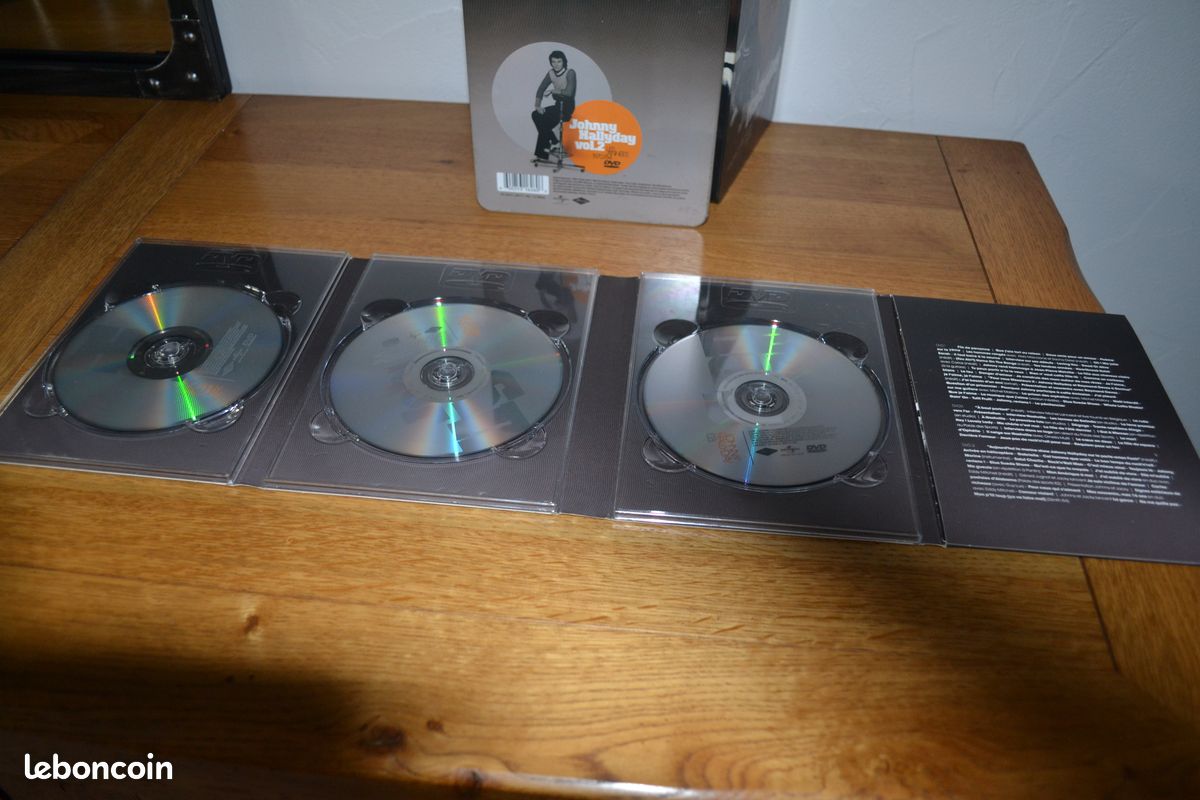 Box métal Johnny Hallyday 3 DVD (image 3)