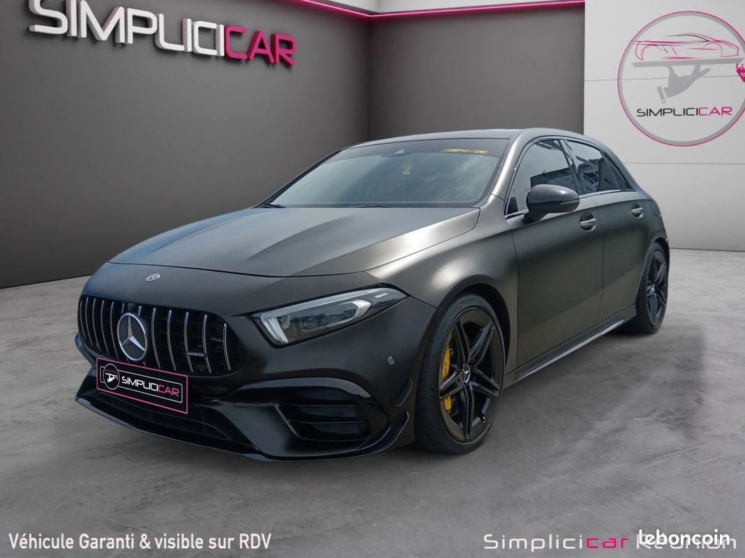 MERCEDES CLASSE A 45 S AMG 8G-DCT Speedshift 4Matic Toit Ouvrant Garantie 12 mois (image 4)