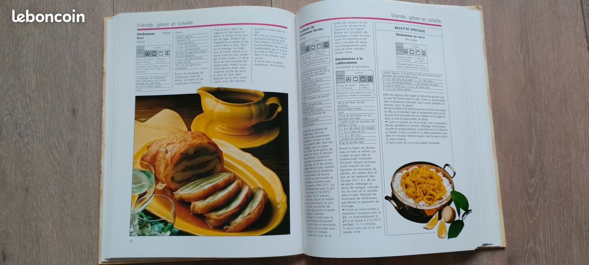 Livre La cuisine au Micro-onde (image 5)